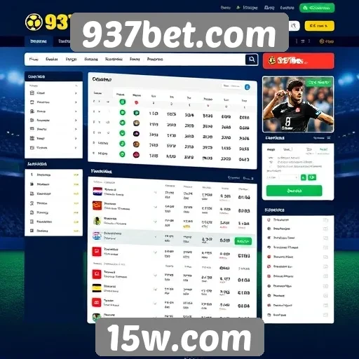 Interface e usabilidade do 937bet